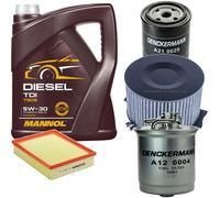 DENCKERMANN Controllo Set MANNOL Diesel TDI 5W-30 5L Per VW Transporter IV