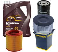 DENCKERMANN Controllo Set MANNOL Diesel TDI 5W-30 5L Per VW Transporter IV