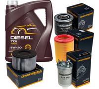 DENCKERMANN Controllo Set MANNOL Diesel TDI 5W-30 5L Per VW Transporter IV