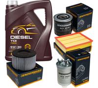 DENCKERMANN Controllo Set MANNOL Diesel TDI 5W-30 5L Per VW Transporter IV