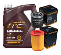 DENCKERMANN Controllo Set MANNOL Diesel TDI 5W-30 5L Per VW Transporter IV