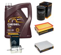 DENCKERMANN Controllo Set MANNOL Diesel TDI 5W-30 5L Per VW Transporter V