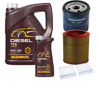DENCKERMANN Controllo Set MANNOL Diesel TDI 5W-30 6L Per Alfa Romeo 156