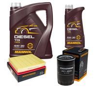 DENCKERMANN Controllo Set MANNOL Diesel TDI 5W-30 6L Per Audi A8 2.8