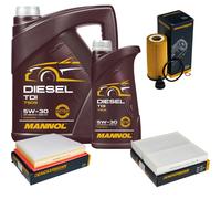 DENCKERMANN Controllo Set MANNOL Diesel TDI 5W-30 6L Per BMW 2 Active Tourer