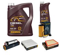 DENCKERMANN Controllo Set MANNOL Diesel TDI 5W-30 6L Per BMW 2 Active Tourer
