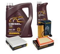 DENCKERMANN Controllo Set MANNOL Diesel TDI 5W-30 6L Per BMW 2 Active Tourer