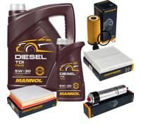 DENCKERMANN Controllo Set MANNOL Diesel TDI 5W-30 6L Per BMW 2 Active Tourer