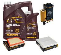 DENCKERMANN Controllo Set MANNOL Diesel TDI 5W-30 6L Per BMW 2 Active Tourer
