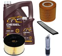 DENCKERMANN Controllo Set MANNOL Diesel TDI 5W-30 6L Per BMW 3er Compact 316