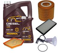 Denckermann Controllo Set mannol Diesel Tdi 5W-30 6L per . BMW 5er