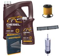 DENCKERMANN Controllo Set MANNOL Diesel TDI 5W-30 6L Per BMW X1 SDrive20I
