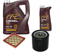 DENCKERMANN Controllo Set MANNOL Diesel TDI 5W-30 6L Per Chevrolet Cruze