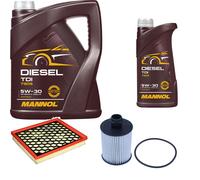 DENCKERMANN Controllo Set MANNOL Diesel TDI 5W-30 6L Per Chevrolet Malibu