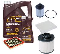 DENCKERMANN Controllo Set MANNOL Diesel TDI 5W-30 6L Per Chevrolet Malibu