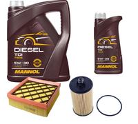 DENCKERMANN Controllo Set MANNOL Diesel TDI 5W-30 6L Per Chevrolet Orlando