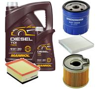 DENCKERMANN Controllo Set MANNOL Diesel TDI 5W-30 6L Per Citroën Berlingo