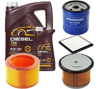 DENCKERMANN Controllo Set MANNOL Diesel TDI 5W-30 6L Per Citroën Berlingo