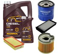 DENCKERMANN Controllo Set MANNOL Diesel TDI 5W-30 6L Per Citroën C5 I Break