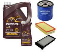 DENCKERMANN Controllo Set MANNOL Diesel TDI 5W-30 6L Per Citroën C5 I Break