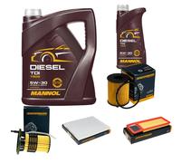DENCKERMANN Controllo Set MANNOL Diesel TDI 5W-30 6L Per Fiat Fiorino