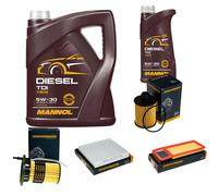 DENCKERMANN Controllo Set MANNOL Diesel TDI 5W-30 6L Per Fiat Fiorino