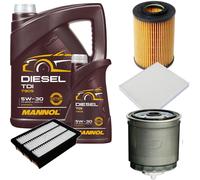 DENCKERMANN Controllo Set MANNOL Diesel TDI 5W-30 6L Per Hyundai Santa Fé II