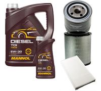 DENCKERMANN Controllo Set MANNOL Diesel TDI 5W-30 6L Per Iveco Daily III