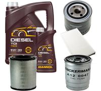 DENCKERMANN Controllo Set MANNOL Diesel TDI 5W-30 6L Per Iveco Daily III