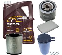 DENCKERMANN Controllo Set MANNOL Diesel TDI 5W-30 6L Per Iveco Daily IV