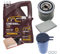 DENCKERMANN Controllo Set MANNOL Diesel TDI 5W-30 6L Per Iveco Daily IV