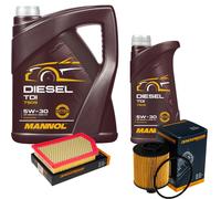 DENCKERMANN Controllo Set MANNOL Diesel TDI 5W-30 6L Per Jeep Cherokee 2.0