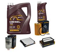 DENCKERMANN Controllo Set MANNOL Diesel TDI 5W-30 6L Per KIA Carens IV