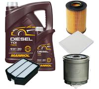 DENCKERMANN Controllo Set MANNOL Diesel TDI 5W-30 6L Per KIA Magentis 2.0
