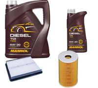 DENCKERMANN Controllo Set MANNOL Diesel TDI 5W-30 6L Per KIA Optima