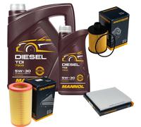 DENCKERMANN Controllo Set MANNOL Diesel TDI 5W-30 6L Per Lancia Delta III