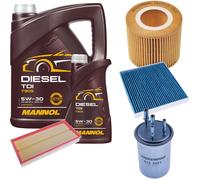DENCKERMANN Controllo Set MANNOL Diesel TDI 5W-30 6L Per Land Rover Range