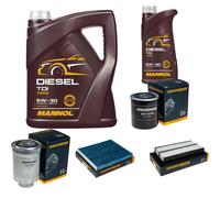 DENCKERMANN Controllo Set MANNOL Diesel TDI 5W-30 6L Per Mazda 6 Station