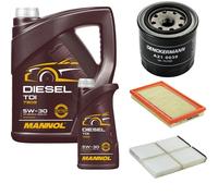 DENCKERMANN Controllo Set MANNOL Diesel TDI 5W-30 6L Per Mazda Premacy 2.0