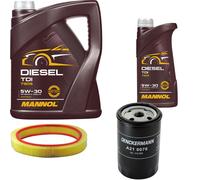 DENCKERMANN Controllo Set MANNOL Diesel TDI 5W-30 6L Per Mercedes-Benz Coupe