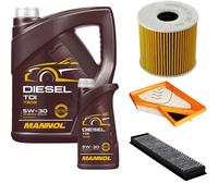 DENCKERMANN Controllo Set MANNOL Diesel TDI 5W-30 6L Per MINI Mini Cabriolet