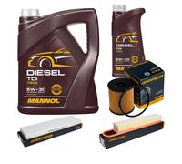 DENCKERMANN Controllo Set MANNOL Diesel TDI 5W-30 6L Per MINI Mini Cooper