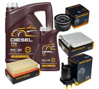 DENCKERMANN Controllo Set MANNOL Diesel TDI 5W-30 6L Per Nissan Micra III