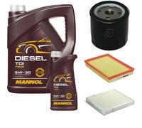 DENCKERMANN Controllo Set MANNOL Diesel TDI 5W-30 6L Per Opel Meriva