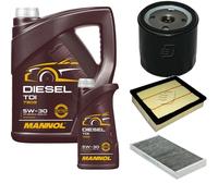 DENCKERMANN Controllo Set MANNOL Diesel TDI 5W-30 6L Per Opel Vectra C