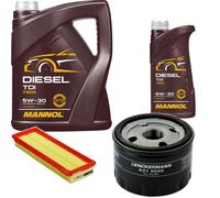 DENCKERMANN Controllo Set MANNOL DIESEL TDI 5W-30 6L Per Renault Master II
