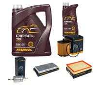 DENCKERMANN Controllo Set MANNOL Diesel TDI 5W-30 6L Per Saab 9-3 Cabriolet