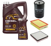 DENCKERMANN Controllo Set MANNOL Diesel TDI 5W-30 6L Per Seat Toledo I 1.6i