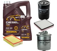DENCKERMANN Controllo Set MANNOL Diesel TDI 5W-30 6L Per Seat Toledo I 1.9