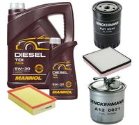 DENCKERMANN Controllo Set MANNOL Diesel TDI 5W-30 6L Per Seat Toledo I 1.9